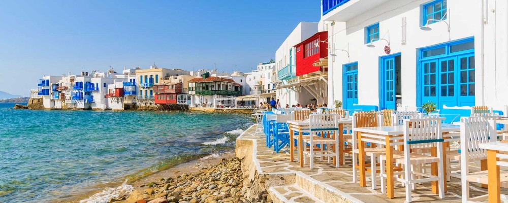 6 Days Athens - Mykonos - Athens Honeymoon or Holiday Package