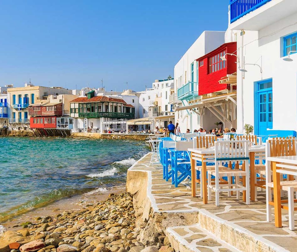 6 Days Athens - Mykonos - Athens Honeymoon or Holiday Package